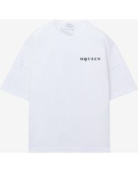 McQueen - Oversized T-Shirt - Lyst