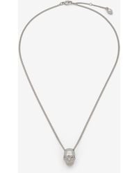 McQueen - Skull Necklace - Lyst
