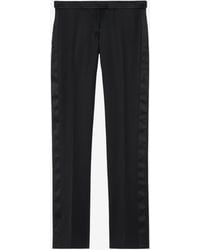 McQueen - Tuxedo Trousers - Lyst