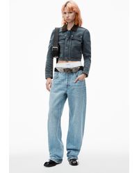 Alexander Wang - Balloon Jean With Pre-styled Boxer - Lyst