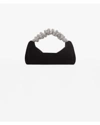 Alexander Wang - Scrunchie Mini Bag In Velvet Crystal - Lyst
