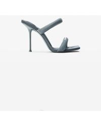Alexander Wang - Julie 105Mm Nylon Tubular Sandal - Lyst