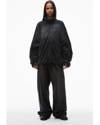 Alexander Wang - Unisex Creased Print Track Jacket - Lyst