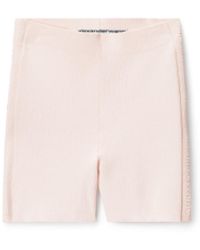 Alexander Wang - Debossed Logo Bike Short - Lyst