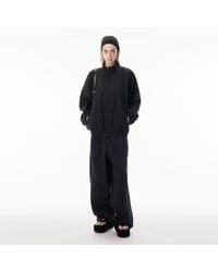 Alexander Wang - Perforated Logo Mid-Rise Track Pant - Lyst