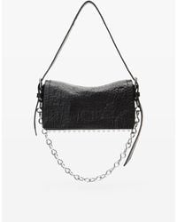 Alexander Wang - Black Memory Leather Ricco Slim Flap Bag - Lyst