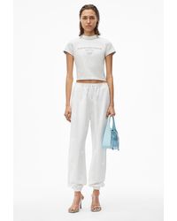 alexander wang stars and stripes joggers