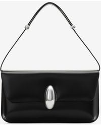Alexander Wang - Dome Structured Flap Bag In Leather - Lyst