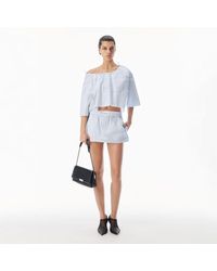 Alexander Wang - Mid-Rise Mini Boxer Skort - Lyst