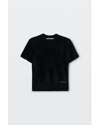 Alexander Wang - Textured Chenille Crewneck Pullover - Lyst