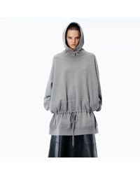 Alexander Wang - Dropped Waist Hoodie Dress - Lyst