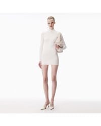 Alexander Wang - Logo Track Stripe Dress - Lyst