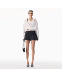 Alexander Wang - Logo Elastic High-Rise Short - Lyst