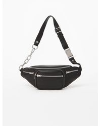 Alexander Wang Leather Attica Mini Fanny Pack in Black - Save 16% | Lyst UK