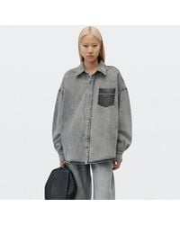 Alexander Wang - Shadow Pocket Button Down Shirt - Lyst