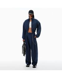 Alexander Wang - Cotton-Blend Balloon-Leg Pants - Lyst
