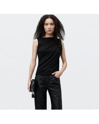 Alexander Wang - Crystal Twist Sleeveless Top - Lyst