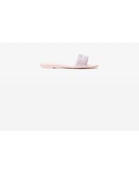 Alexander Wang - Satin & Crystal Hotfix Vy Sandals - Lyst