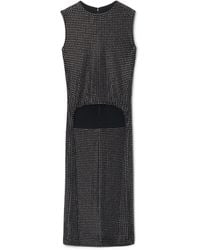 Alexander Wang - Crystal Hotfix Sleeveless High-Low Top - Lyst