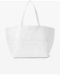 Alexander Wang - Punch Tote Bag In Crackle Patent Leather - Lyst