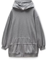 Alexander Wang - Dropped Waist Hoodie Dress - Lyst