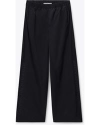 Alexander Wang - Perforated Logo Mid-Rise Track Pant - Lyst