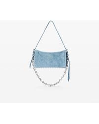 Alexander Wang - Ricco Crushed Flap Bag Leather Slim - Lyst