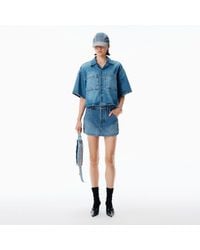 Alexander Wang - Carpenter Mini Skort - Lyst
