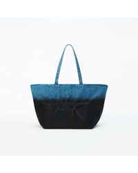 Alexander Wang - Denim Punch Large Tote - Lyst