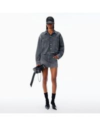 Alexander Wang - Carpenter Mini Skort - Lyst