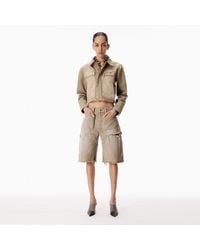 Alexander Wang - Zip Mid-Rise Carpenter Short - Lyst
