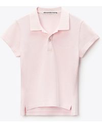 Alexander Wang - Crystal Hotfix Polo - Lyst