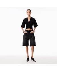 Alexander Wang - Zip Mid-Rise Carpenter Short - Lyst