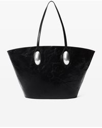Alexander Wang - Dome Large Tote Bag In Crackle Patent Leather - Lyst