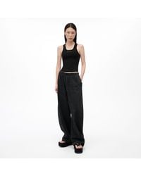 Alexander Wang - Brushed Denim Sweatpant - Lyst