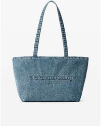 Alexander Wang - Punch Denim Medium Tote - Lyst
