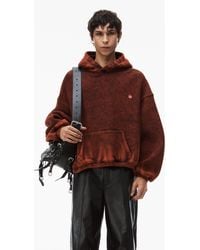 Alexander Wang - Puff Hooded Sweatshirt In Terry - Lyst