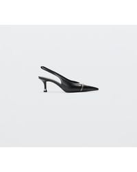 Alexander Wang - Slasher 65Mm Zip Slingback - Lyst