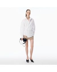 Alexander Wang - Pre-Styled Mini Wrap Dress - Lyst