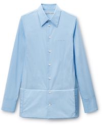 Alexander Wang - Stretch Cotton Structured Romper - Lyst