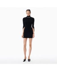 Alexander Wang - Draped Asymmetric Minidress - Lyst