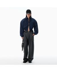 Alexander Wang - Wool-Blend Mid-Rise Pants - Lyst