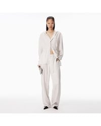Alexander Wang - Drawcord Tailored Pant - Lyst