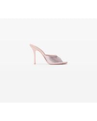 Alexander Wang - Cher Crystal Hotfix 105Mm Mule - Lyst