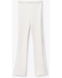 Alexander Wang - Debossed Logo Fitted Pant - Lyst