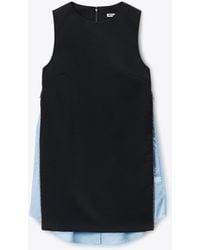 Alexander Wang - Shift Mini Dress With Zip Side Panels - Lyst