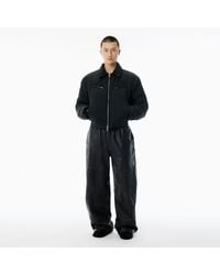 Alexander Wang - Worn Moto Leather Sweatpant - Lyst