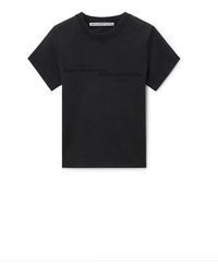 Alexander Wang - Mirrored Logo Tee - Lyst