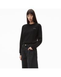 Alexander Wang - Long-Sleeve Tee - Lyst