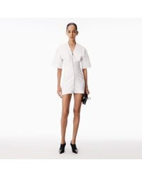 Alexander Wang - Zipper Tee Dress - Lyst